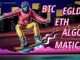 BTC, ETH, MATIC, ALGO, EGLD