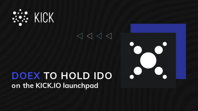 Cardano-based DEX Do.Exchange (DOEX) to Hold Public Sale on KICK.IO Cardano-based DEX Do.Exchange (DOEX) to Hold Public Sale on KICK.IO