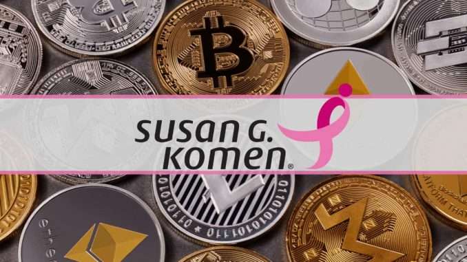 Susan G. Komen Organization Now Accepts BTC, ETH, SHIB, and Susan G. Komen Organization Now Accepts BTC, ETH, SHIB, and Other Cryptocurrencies for Donations