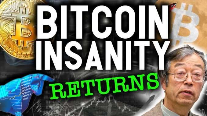 URGENT!! BITCOIN INSANITY RESUMES! PATH TO $1M BTC