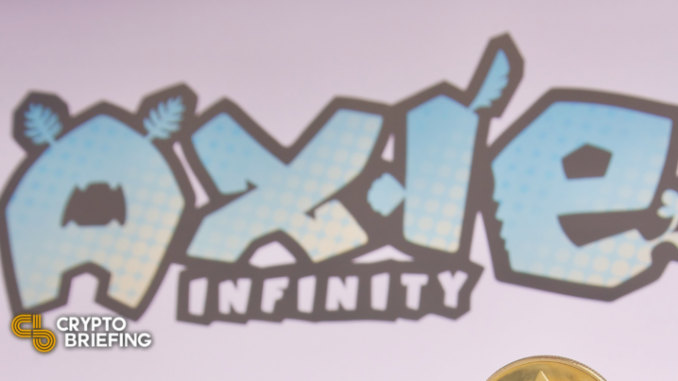 Axie Infinity's Blockchain Launches Governance Token Axie Infinity's Blockchain Launches Governance Token