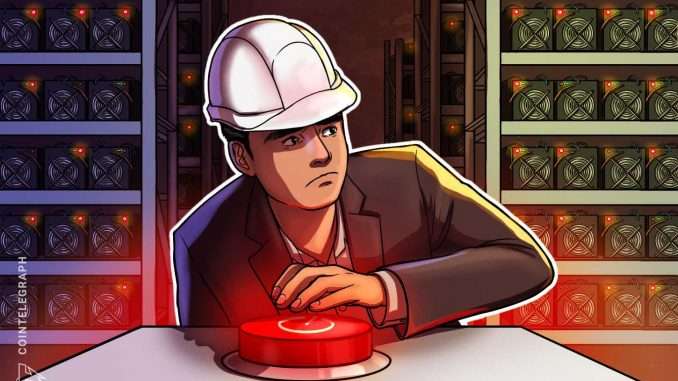 Kosovar government halts crypto mining amid power crisis Kosovar government halts crypto mining amid power crisis