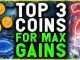TOP 3 ALTCOINS THAT WILL DELIVER MAX GAINS IN THE NEXT 14 DAYS!!!