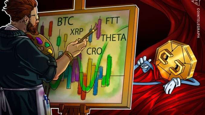 BTC, XRP, CRO, FTT, THETA BTC, XRP, CRO, FTT, THETA