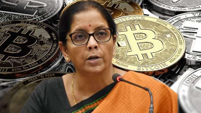India Won't Legalize or Ban Crypto at This Stage, Finance India Won't Legalize or Ban Crypto at This Stage, Finance Minister Confirms