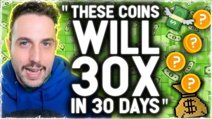 These Coins Will 30X IN 30 Days!!! Best Gains Happen In November! (Urgent)