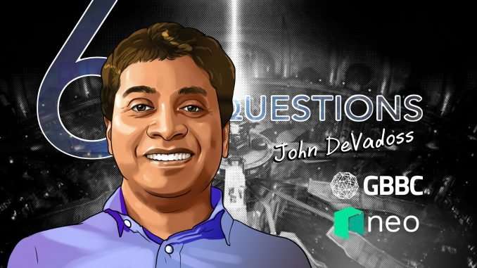 6 Questions for John deVadoss of Neo and the Global Cointelegraph Magazine