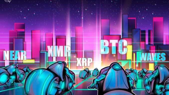 BTC, XRP, NEAR, XMR, WAVES BTC, XRP, NEAR, XMR, WAVES