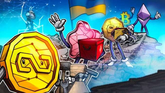 Crypto-fueled relief aid for Ukraine Crypto-fueled relief aid for Ukraine