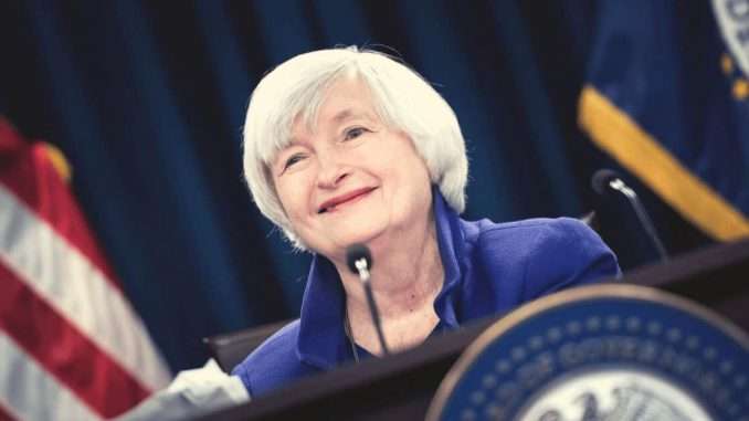 US Treasury Secretary Believes CBDC Could Outcompete Bitcoin as Means US Treasury Secretary Believes CBDC Could Outcompete Bitcoin as Means of Exchange