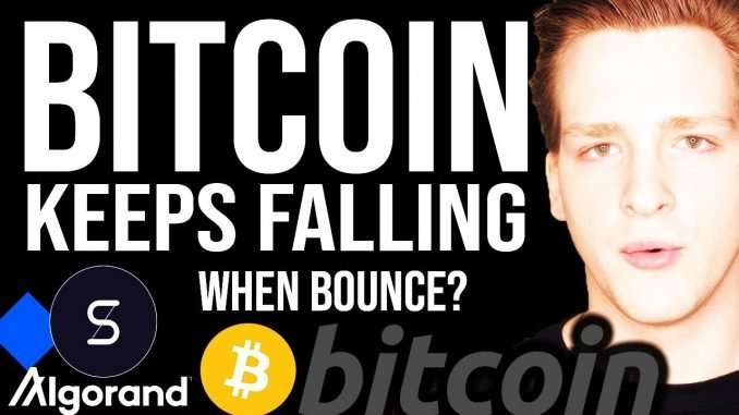 WILL BITCOIN KEEP FALLING? Waves, Synthetix, Algorand - Programmer explains