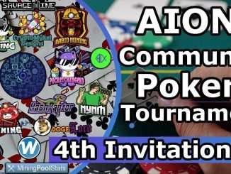 Aion Community Poker Tournament 4th Invitiational | Community Mining Rigs Showcase 122