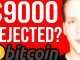 BITCOIN $9000 REJECTED?!!! 🛑 S2F Updates, EOS FUD  - Programmer explains