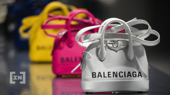 Fashion Brand Balenciaga Will Begin Accepting Crypto as Payments Fashion Brand Balenciaga Will Begin Accepting Crypto as Payment
