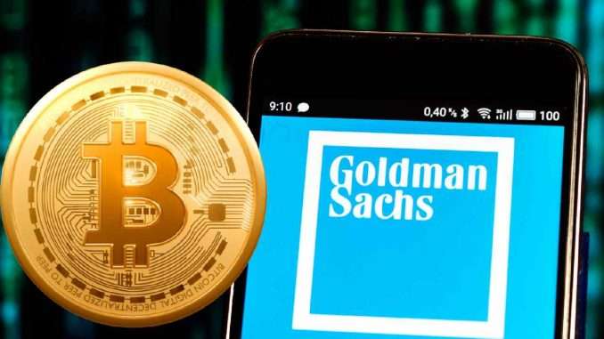 Global Investment Bank Goldman Sachs Offers Its First Bitcoin-Backed Loan Goldman Sachs Offers First Lending Facility Backed by Bitcoin