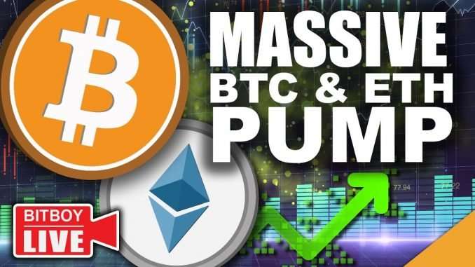 🚀MASSIVE BITCOIN & ETHEREUM PUMP!!! (Prepare For XRP & Cardano Breakout)