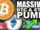 🚀MASSIVE BITCOIN & ETHEREUM PUMP!!! (Prepare For XRP & Cardano Breakout)