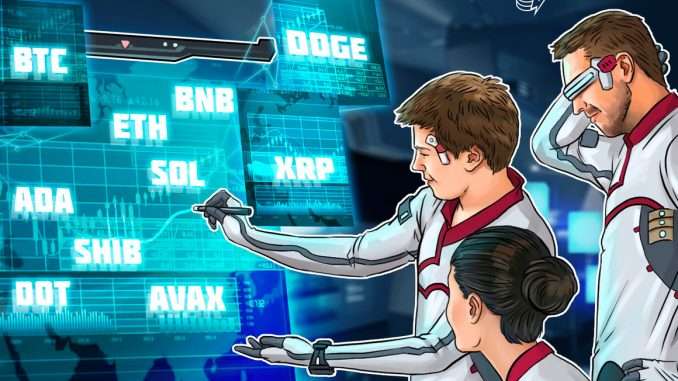 BTC, ETH, BNB, XRP, ADA, SOL, DOGE, DOT, SHIB, AVAX BTC, ETH, BNB, XRP, ADA, SOL, DOGE, DOT, SHIB, AVAX
