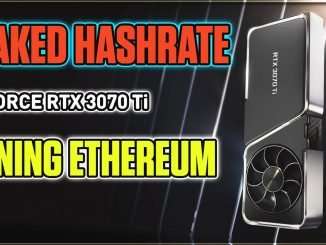 RTX 3070 TI Leaked Hashrates Mining Ethereum