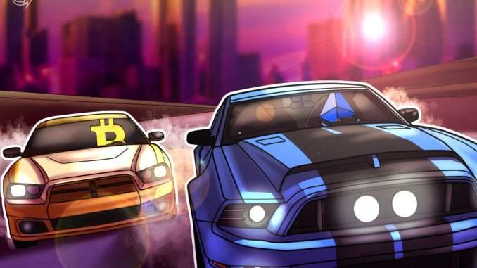 Ethereum price 'cup and handle' pattern hints at potential breakout Ethereum price 'cup and handle' pattern hints at potential breakout versus Bitcoin