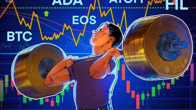 A range-break from Bitcoin could trigger buying in ADA, ATOM, A range-break from Bitcoin could trigger buying in ADA, ATOM, FIL and EOS this week