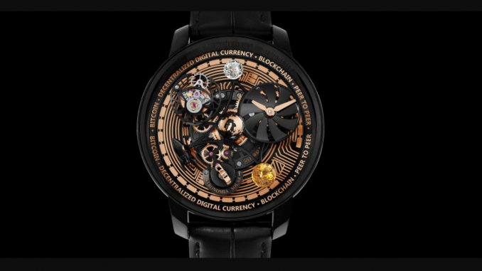 Bitcoin-Inspired Watch Goes on Sale for $396,577 Astronomia: Bitcoin-Inspired Watch Goes on Sale for $396,577