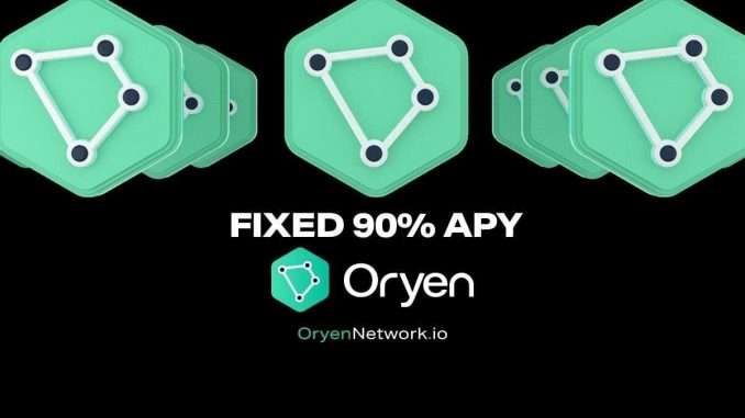 Oryen Network Propels Holders to Nearly 100% Presale Gains Oryen Network Propels Holders to Nearly 100% Presale Gains