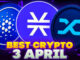Best Crypto to Buy Now 3 April – SNX, ADA, STX