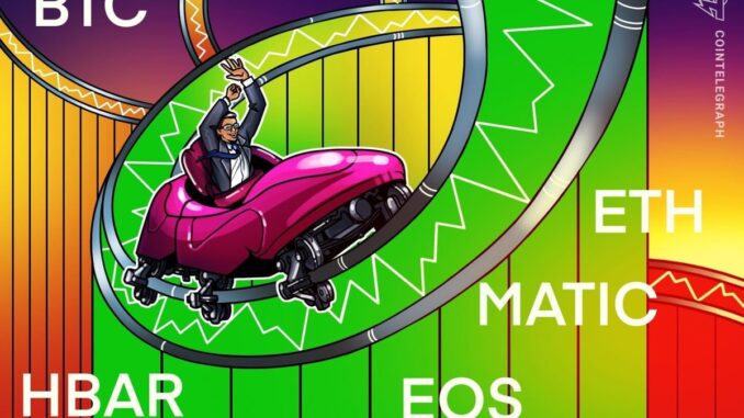Bitcoin price turns $28K to support, opening the door for Bitcoin price turns $28K to support, opening the door for ETH, MATIC, HBAR and EOS to breakout
