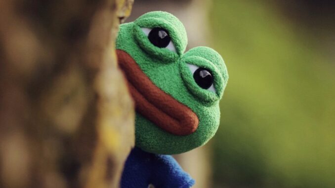 Meme Coin PEPE's Market Cap Surpasses $1B with 896% Surge Meme Coin PEPE's Market Cap Surpasses $1B with 896% Surge Over the Past Week