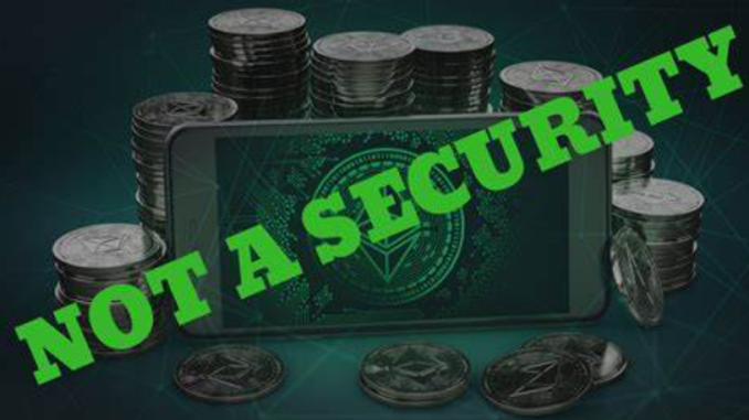Ethereum Price Rebound After SEC Exemption, Altcoins Bear the Brunt- Ethereum not a security