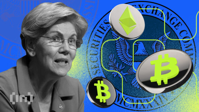 Senator Elizabeth Warren Shifts Focus From Crypto to Elon Musk US Senator Elizabeth Warren Goes From Anti-Crypto to Anti-Elon Musk