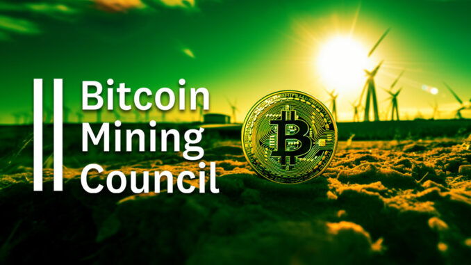 63% renewable energy used by Bitcoin Mining Council making up 63% renewable energy used by Bitcoin Mining Council making up 43% of global mining network