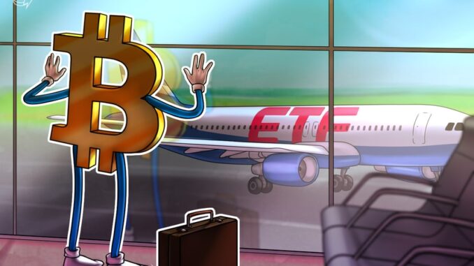 Dwindling optimism for Bitcoin ETF approval to blame as weekly Dwindling optimism for Bitcoin ETF approval to blame as weekly crypto outflows hit $55M