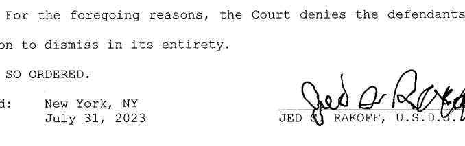 Judge rejects motion to dismiss Terraform case, disagrees with Ripple Judge rejects motion to dismiss Terraform case, disagrees with Ripple decision