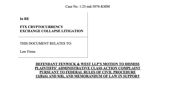 FTX’s former external legal team disputes involvement in fraud allegations FTX’s former external legal team disputes involvement in fraud allegations