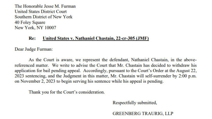 Former OpenSea manager withdraws application for bail pending appeal Former OpenSea manager withdraws application for bail pending appeal