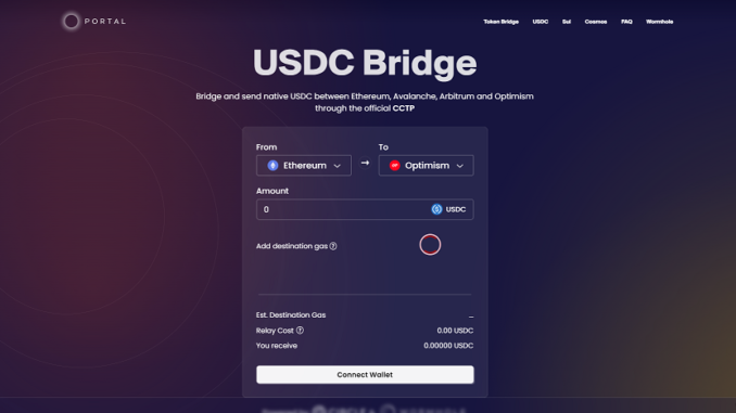Wormhole integrates native USDC transfers for four blockchain networks Wormhole integrates native USDC transfers for four blockchain networks