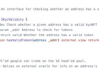 KYC hook for Uniswap v4 stirs community controversy
