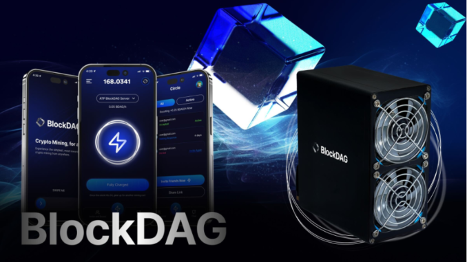 BlockDAG's Presale Success amid GFOX & ThorChain Surge Blockdag mobile cube server