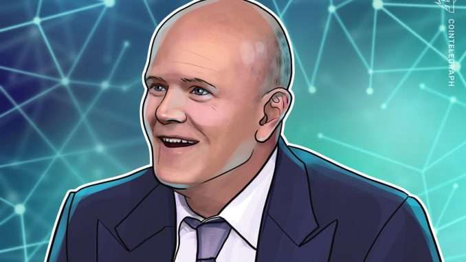 Memecoins are a ‘cornerstone’ of crypto — Galaxy’s Novogratz