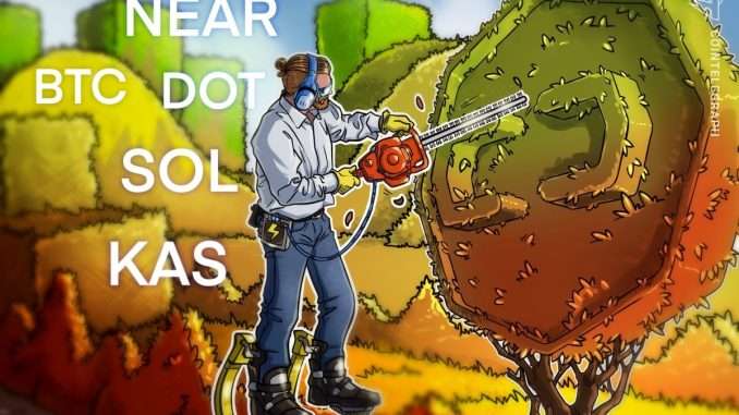 Bitcoin recovery fizzles, but SOL, DOT, NEAR and KAS could Bitcoin recovery fizzles, but SOL, DOT, NEAR and KAS could rally