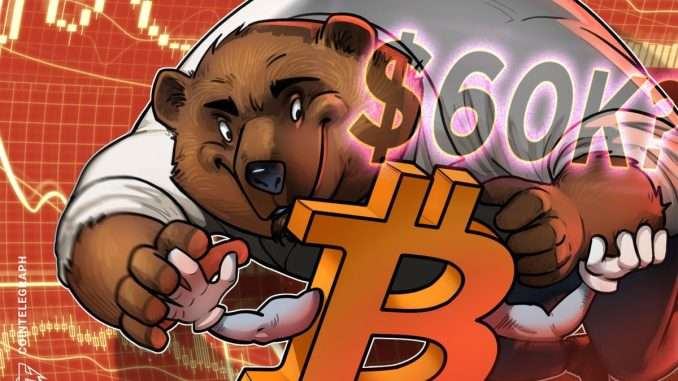 Bitcoin trader eyes $60K next as bears force fresh BTC Bitcoin trader eyes $60K next as bears force fresh BTC price rejection