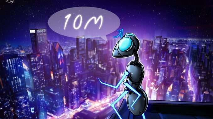 Web3 users reached an all-time high of 10M in Q2: Web3 users reached an all-time high of 10M in Q2: DappRadar