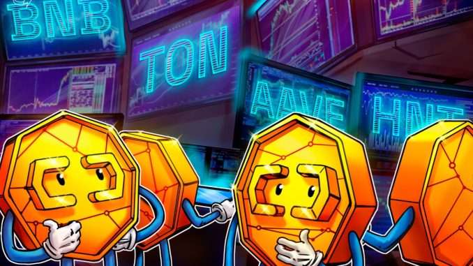 Bitcoin’s range-bound price action could kickstart BNB, TON, AAVE and Bitcoin’s range-bound price action could kickstart BNB, TON, AAVE and HNT