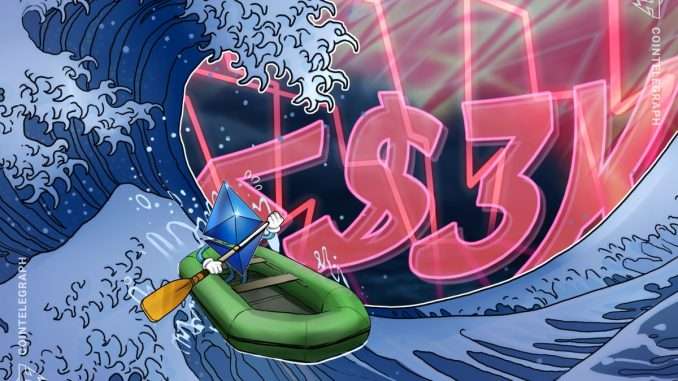 Is Ethereum price about to go under $3K? Is Ethereum price about to go under $3K?
