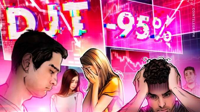 Martin Shkreli-led Trump memecoin DJT plummets 95%