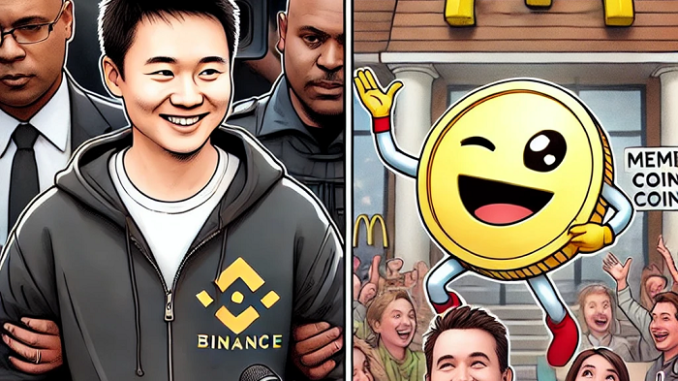 Weekly Roundup: Binance CZ Walks Free, McDonald’s Promotes Memecoin Weekly Roundup: Binance CZ walks free, McDonald’s promotes memecoin
