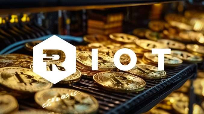 Riot Platforms bolsters Bitcoin reserves with $510 million purchase Riot Platforms bolsters Bitcoin reserves with $510 million purchase