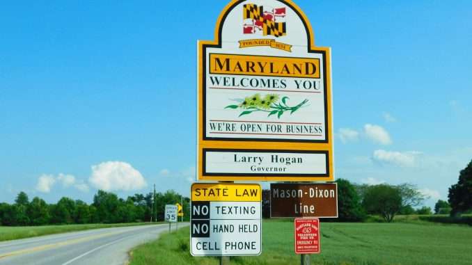 As One State Gets Closer on a Crypto Reserve, Others Maryland Welcome sign